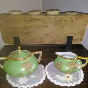 Wow! Nippon creamer & Sugar caddy
